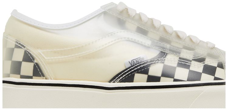 Vans ComfyCush Slip Skool Checkerboard   White