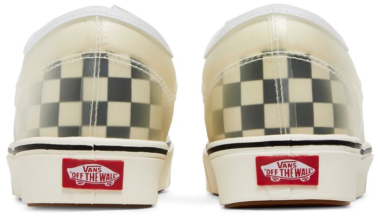 Vans ComfyCush Slip Skool Checkerboard   White