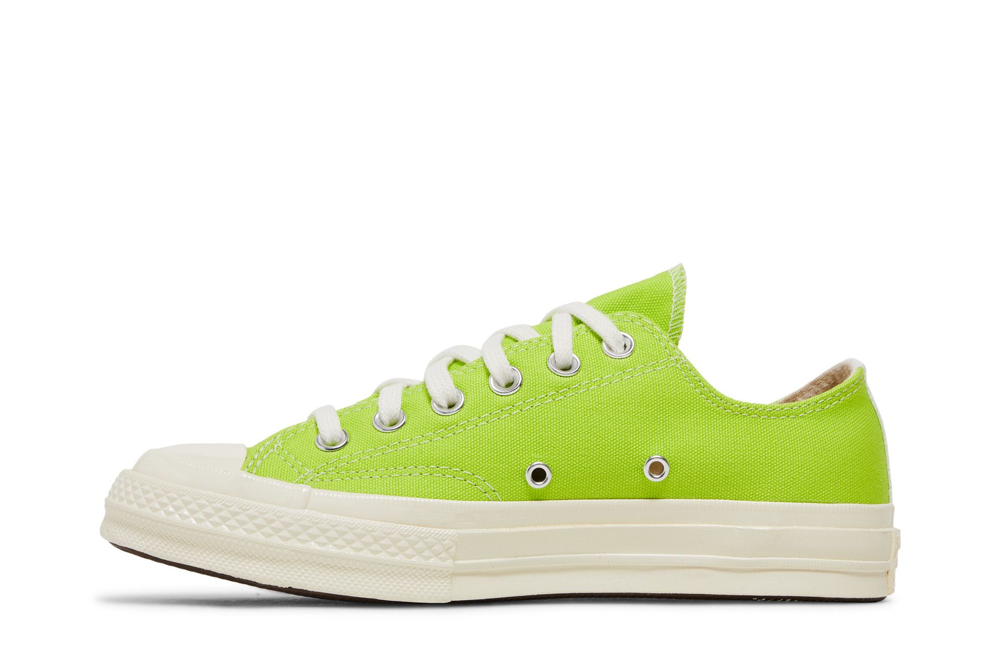 Buy Comme des Garcons PLAY x Chuck 70 Low Bright Green 168302C GOAT UK