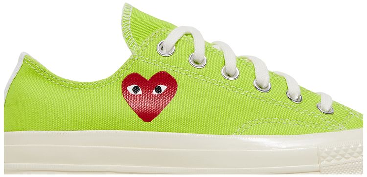 Comme des Garcons PLAY x Converse Chuck 70 Low Bright Green