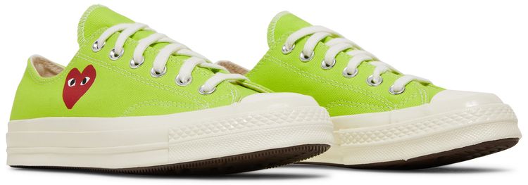 Comme des Garcons PLAY x Converse Chuck 70 Low Bright Green