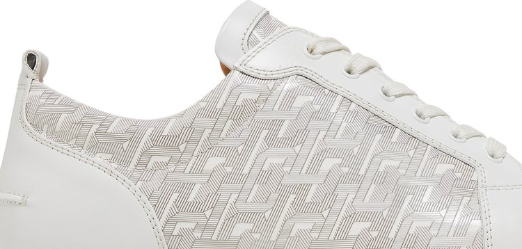 Christian Louboutin Louis Flat Art Deco   White