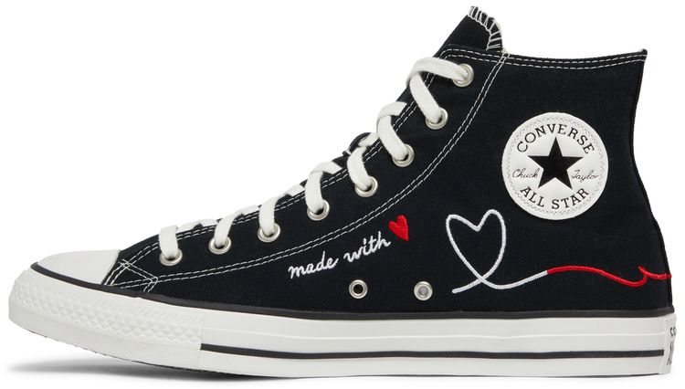 Converse Chuck Taylor All Star High Made with Love   Black
