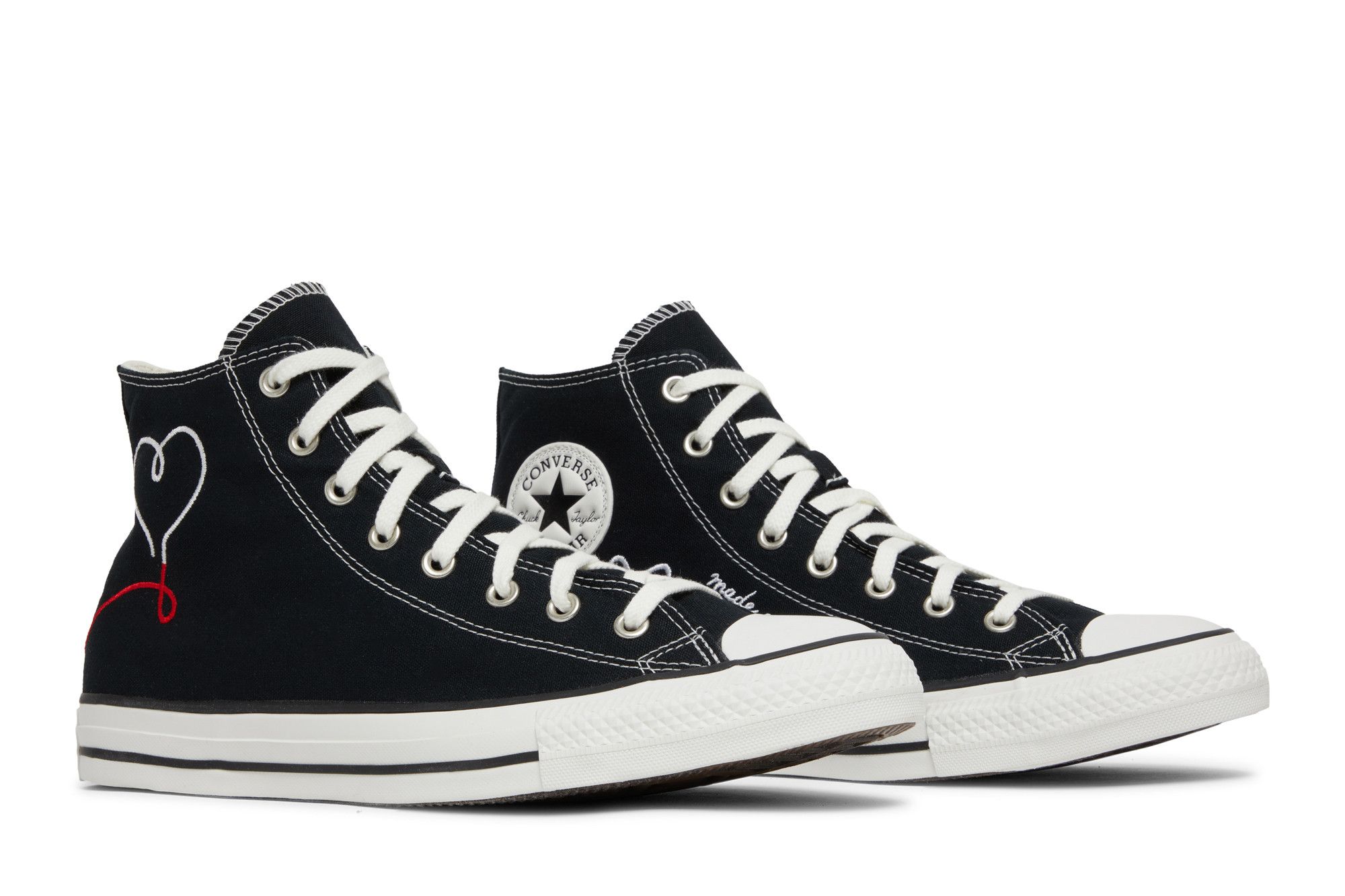 Buy Converse Chuck Taylor All Star High 'Made with Love - Black