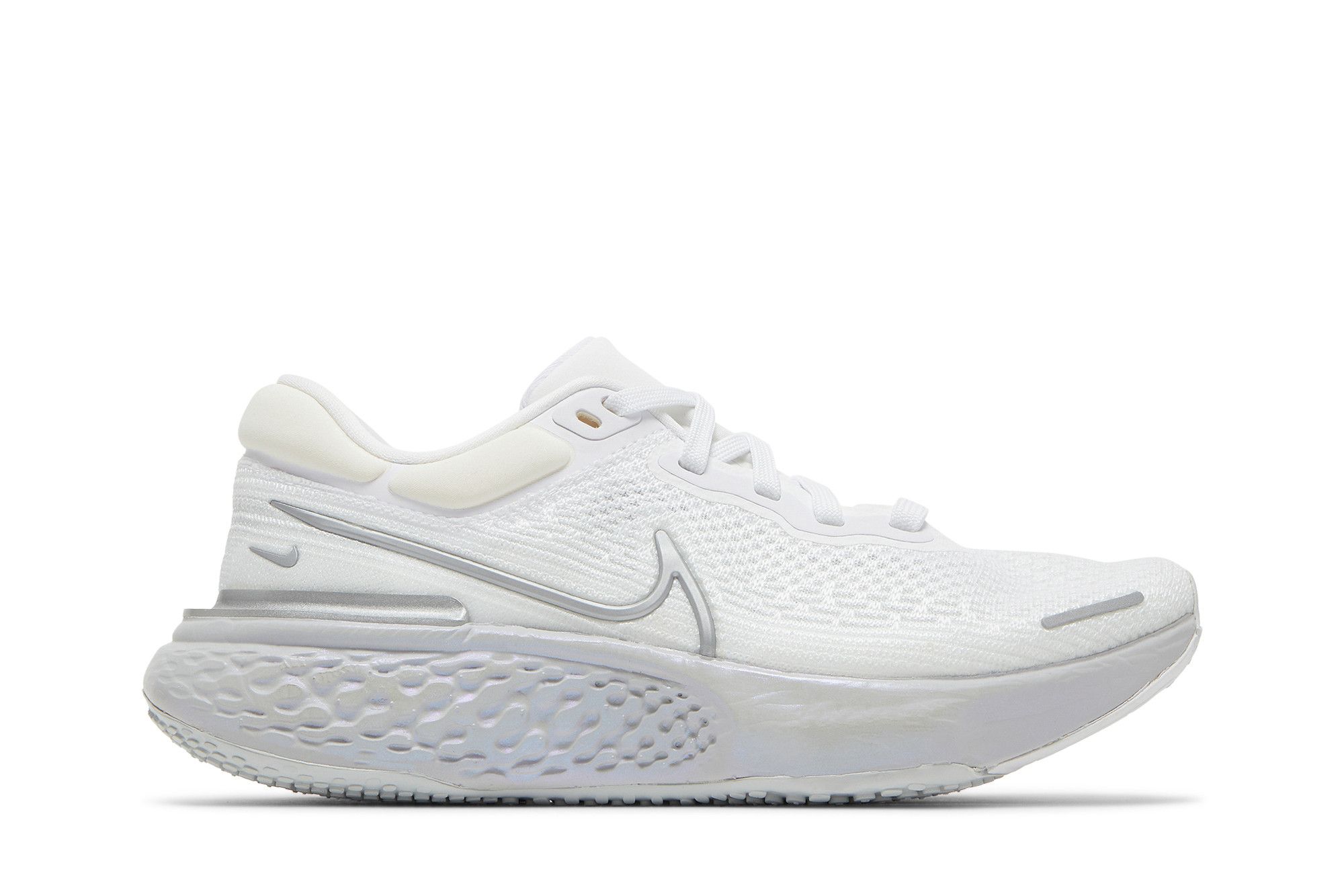 Nike free flyknit hot sale 2.0 womens silver