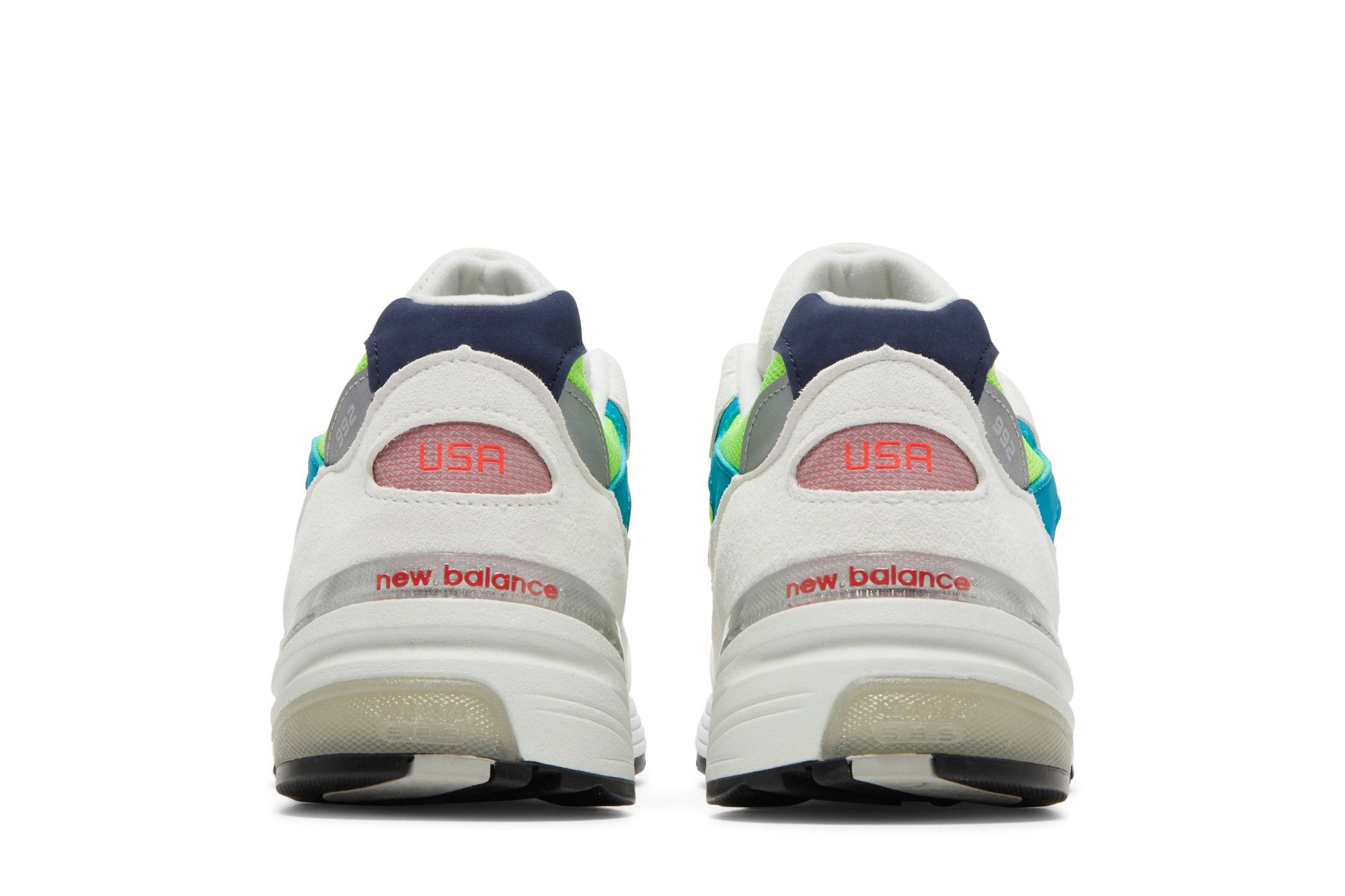 New balance ☆ made in USA M992DA White×Multi New Balance 992 “White / Green” (M992DA) Review – Sean Go