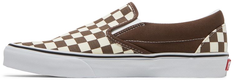 Vans Classic Slip On Checkerboard   Rain Drum