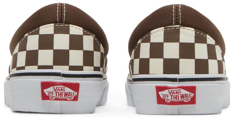 Vans Classic Slip On Checkerboard   Rain Drum