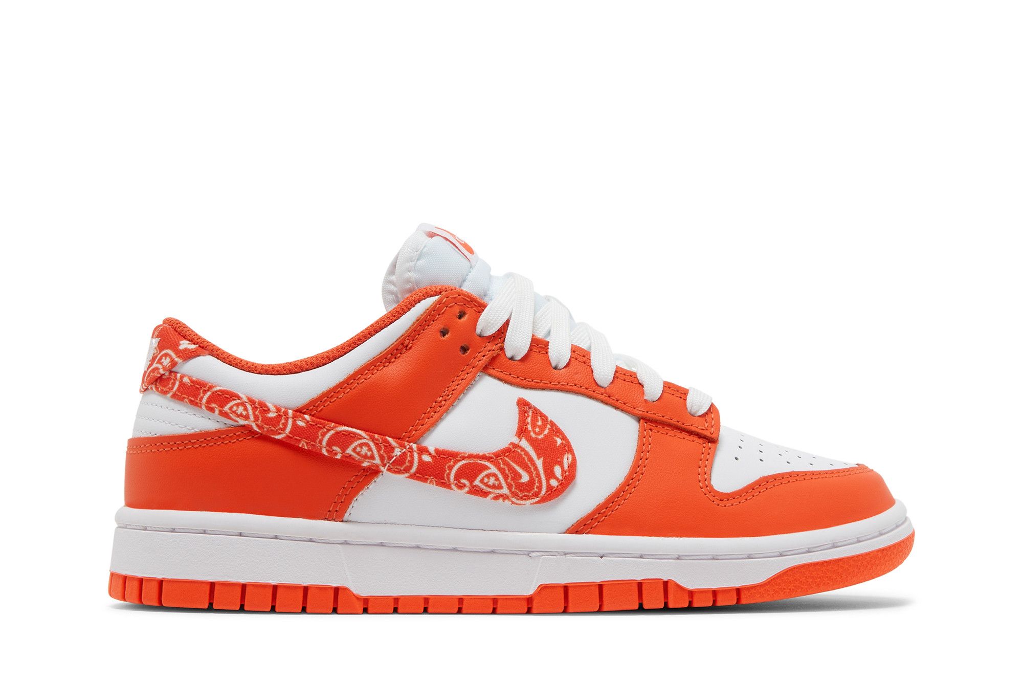 Orange white dunks