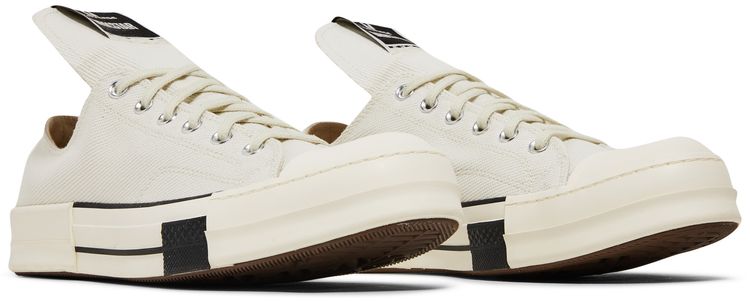 Converse Rick Owens x DRKSHDW DRKSTAR Chuck 70 Low Egret