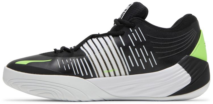 Fusion Nitro Black Green Glare