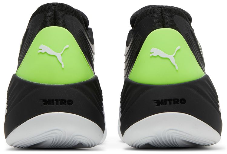 Fusion Nitro Black Green Glare