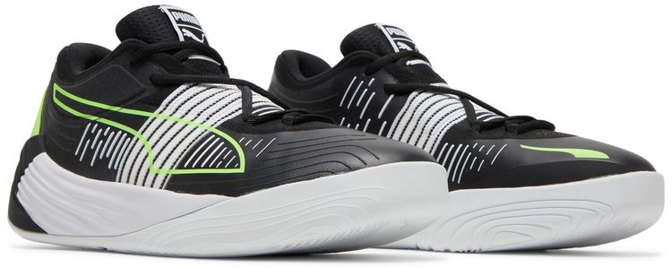 Fusion Nitro Black Green Glare
