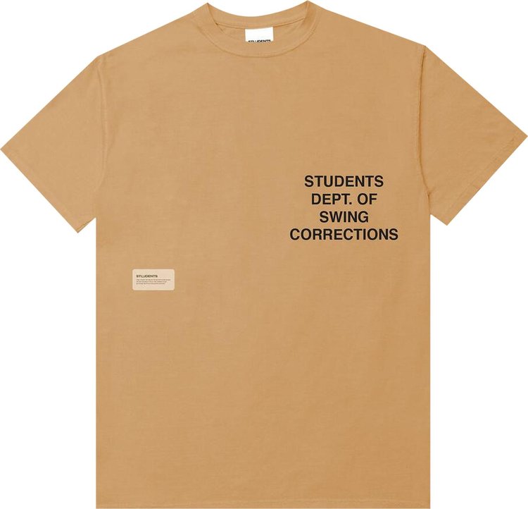 Students Dept Of Swing Corrections Tee 'Monarch'