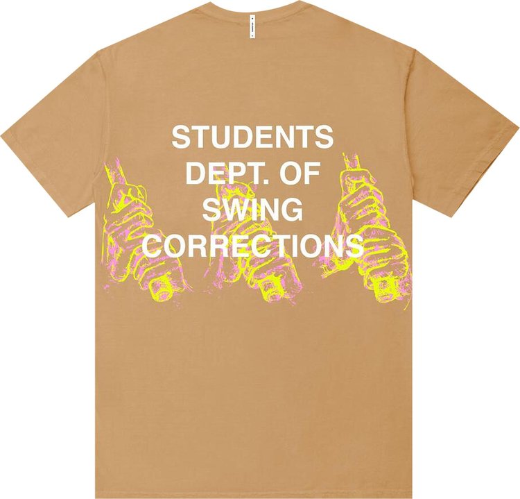 Students Dept Of Swing Corrections Tee Monarch