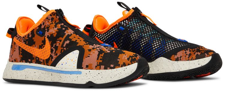 Nike PG 4 EP Digi Camo Total Orange