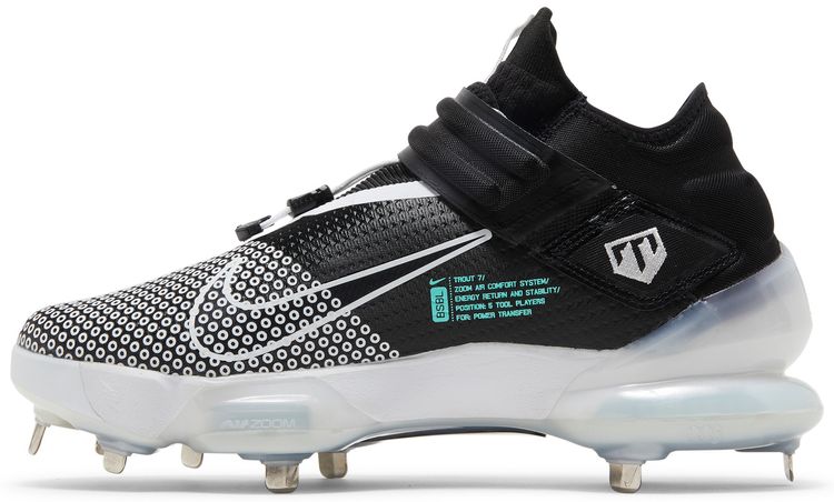 Nike Force Zoom Trout 7 Black Dynamic Turquoise