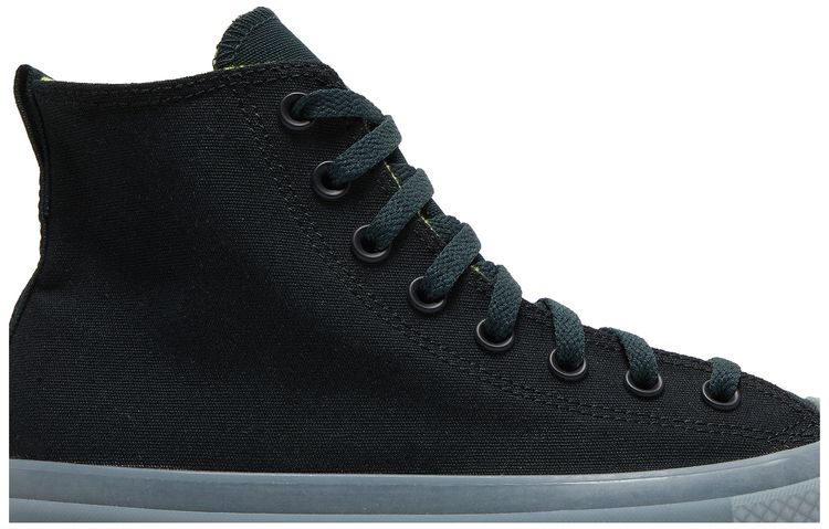 Converse Chuck Taylor All Star CX Fleece Lined High Black Lime Twist