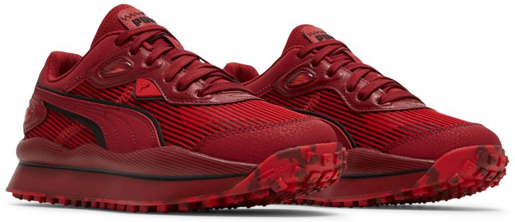 Puma Street Rider Jr Red Dahlia