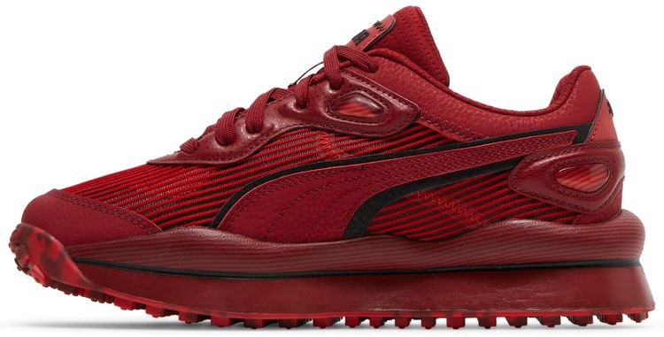Puma Street Rider Jr Red Dahlia