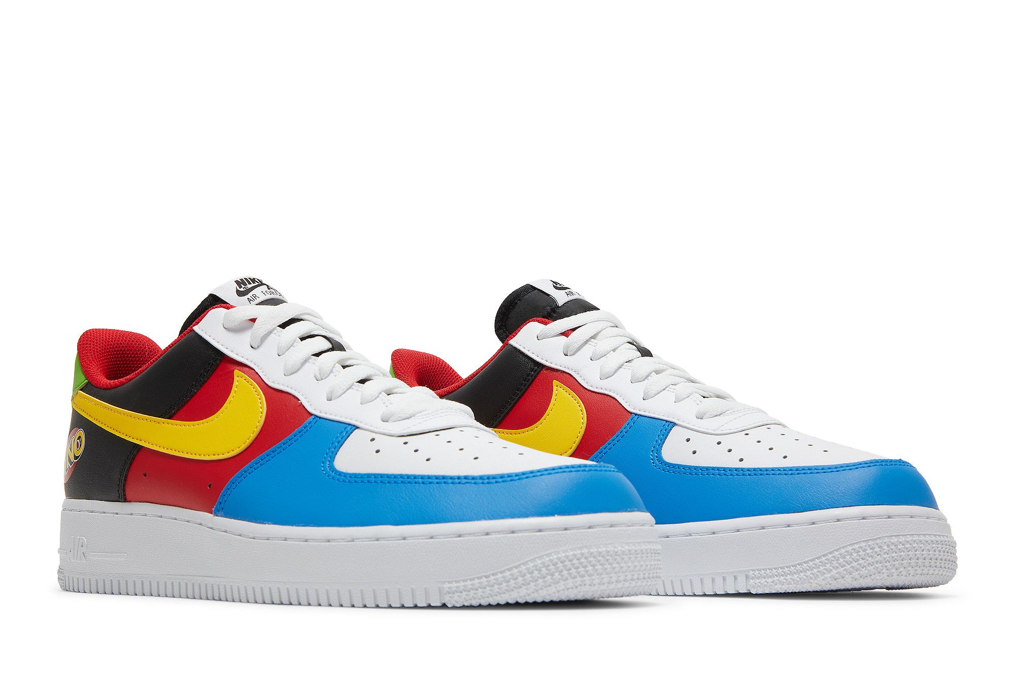 UNO x Nike Air Force 1 Low White/Yellow/University Red DC8887-100 New