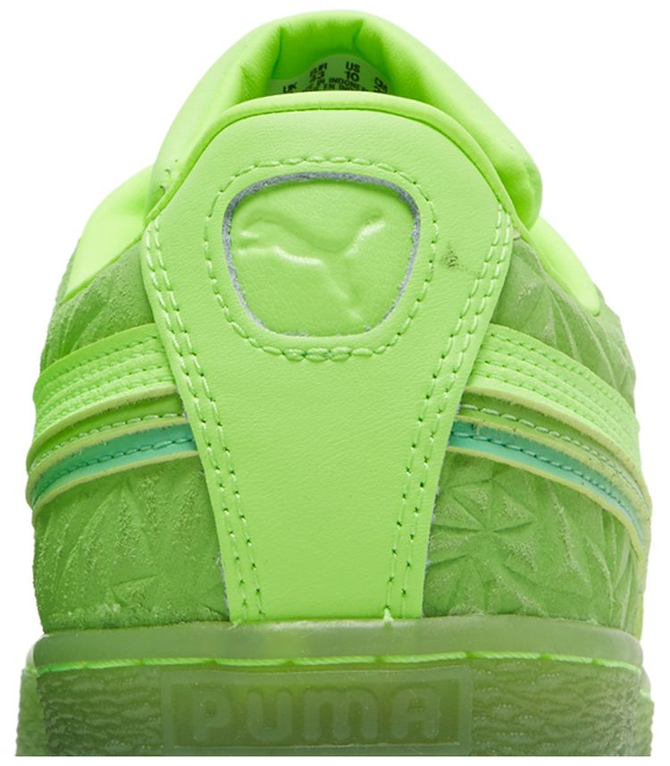 Puma Suede Triplex Mono Quake   Green Glare