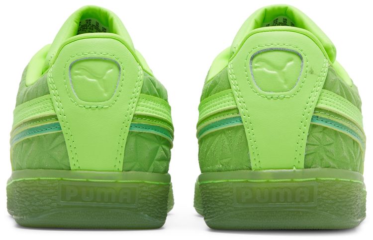 Puma Suede Triplex Mono Quake   Green Glare