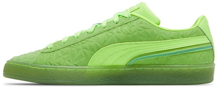 Puma Suede Triplex Mono Quake   Green Glare