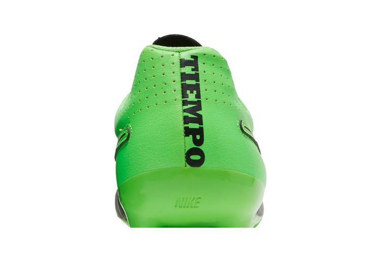 Adidas Tiempo Genio Leather FG Black Green Strike