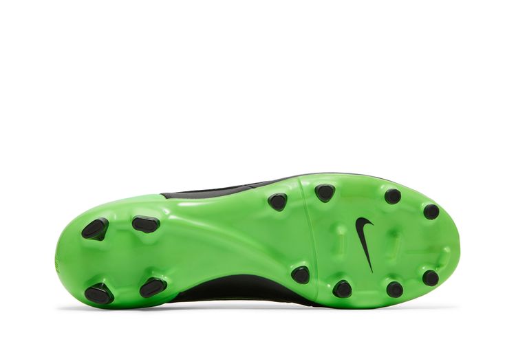 Adidas Tiempo Genio Leather FG Black Green Strike