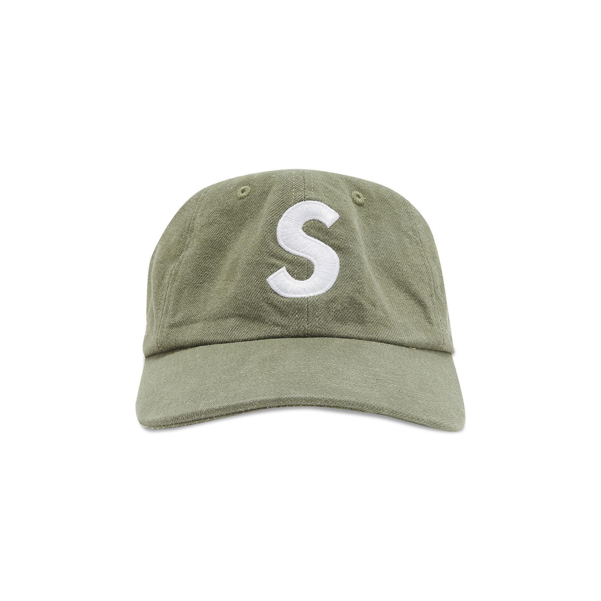 Buy Supreme x Kevlar Denim S Logo 6-Panel 'Olive' - SS22H38