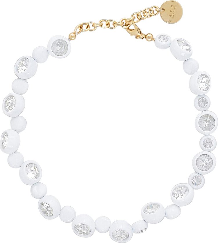 Marni Flora Necklace 'Lilly White'