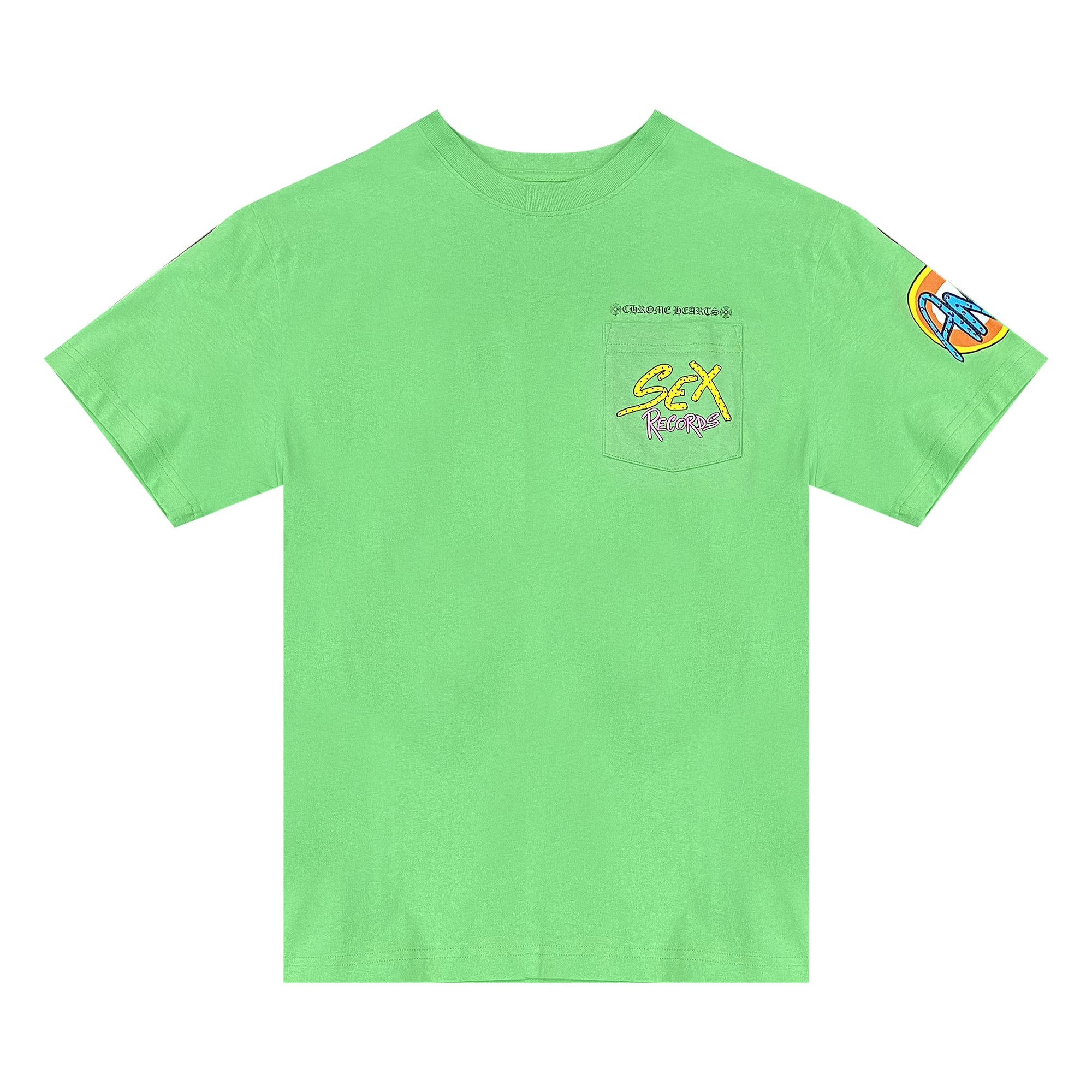 Buy Chrome Hearts x Matty Boy Sex Records T-Shirt 'Green' - 1383