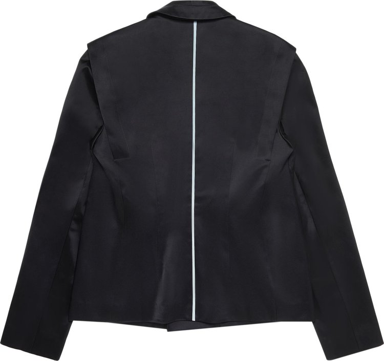 Kiko Kostadinov Itten Blazer Black InkAqua Glass