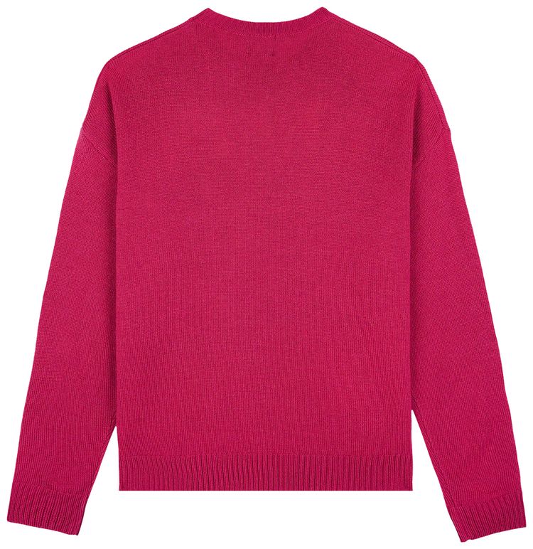 Brain Dead Frogger Sweater Fuchsia