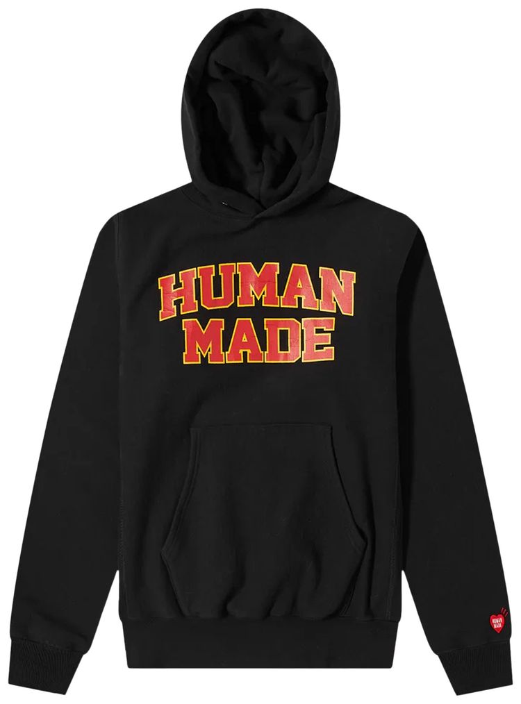 Human Made Pizza Hoodie Black