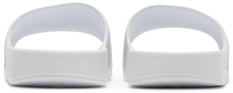 Adidas Adilette Aqua Slides White Platinum Metallic