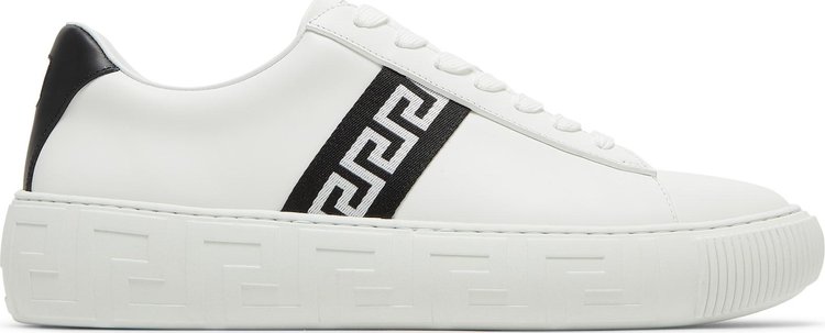 Buy Versace Greca Sneaker 'White Black' - DSU8404 1A00775 2W020 | GOAT