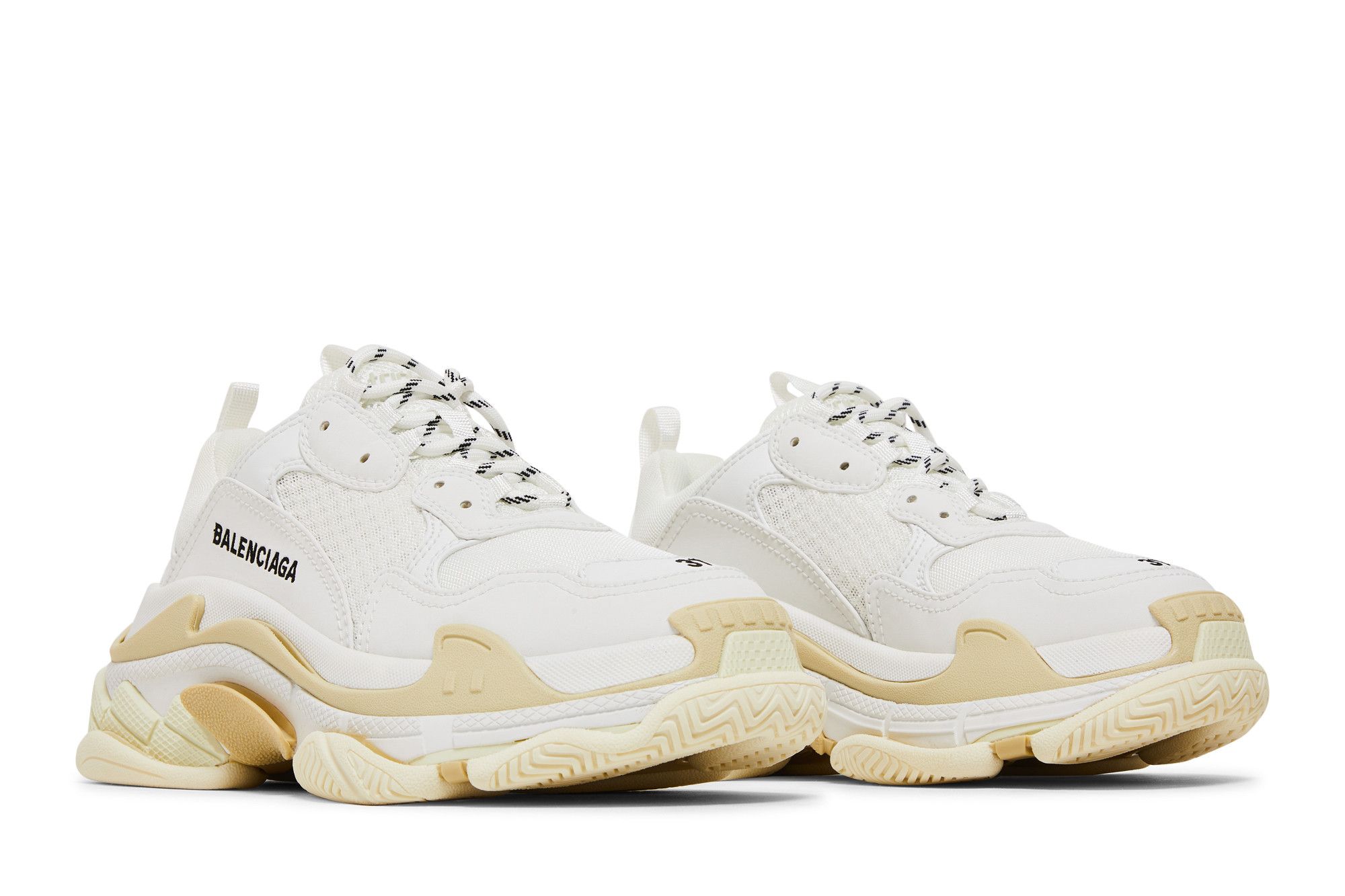 Buy Balenciaga Wmns Triple S Sneaker 'White' - 524036 W2CA1 9000