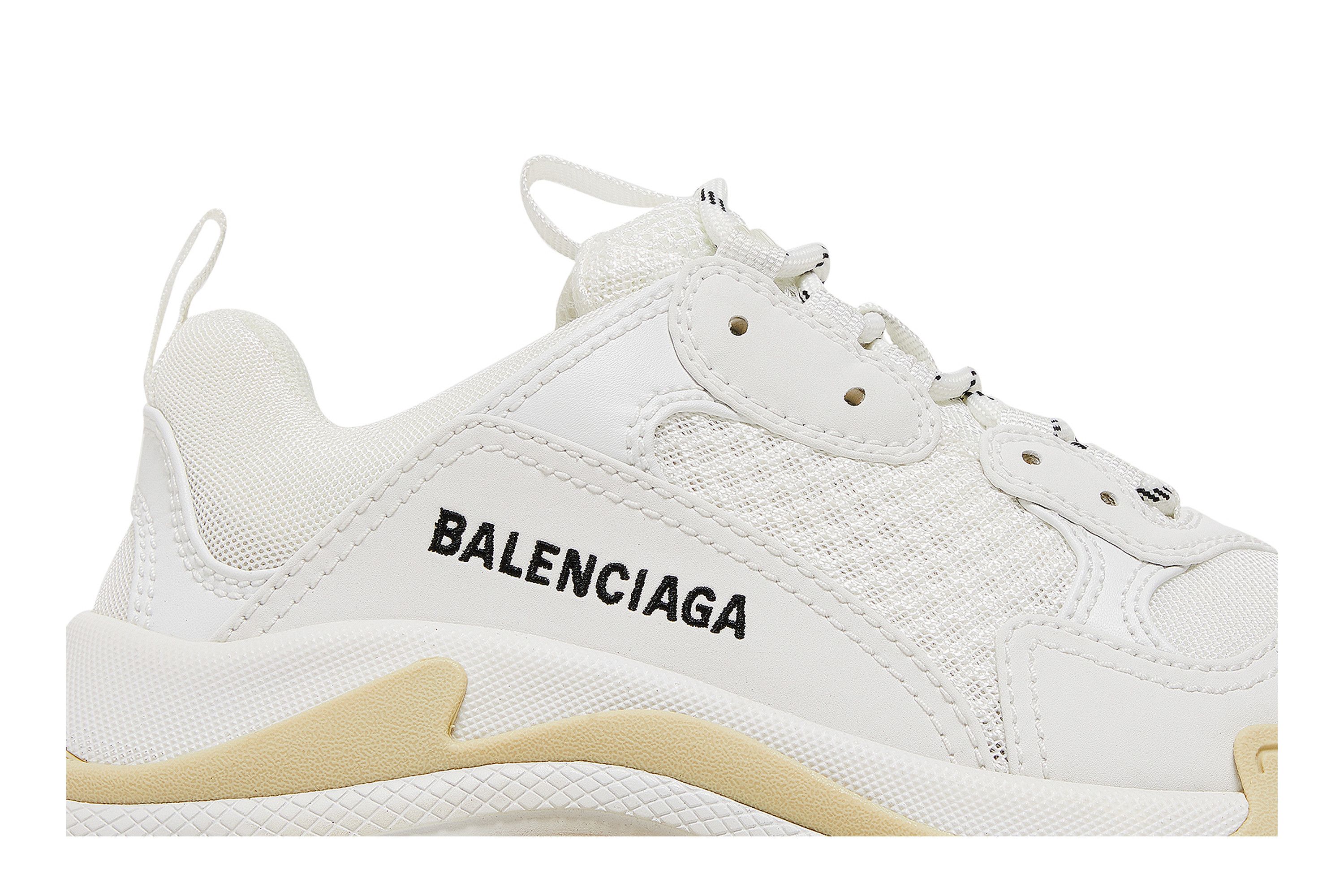 Buy Balenciaga Wmns Triple S Sneaker 'White' - 524036 W2CA1 9000