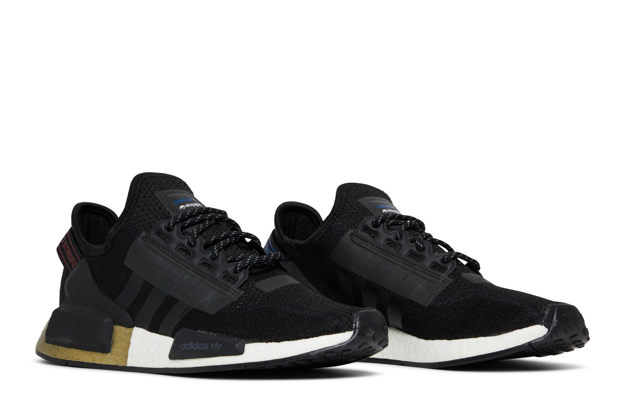 Buy NMD R1 V2 J Black Gold Metallic FW8048 GOAT