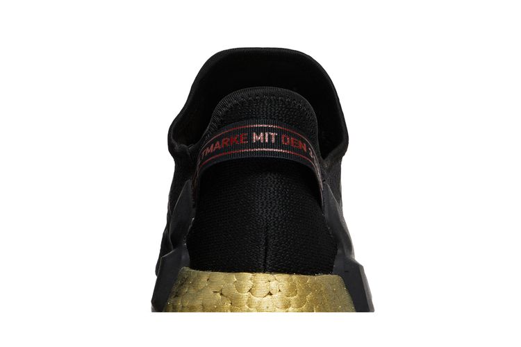 adidas gazelle silver green womens adidas NMD_R1 V2 J 'Black Gold Metallic' FW8048 – Athletic Corner main image 1