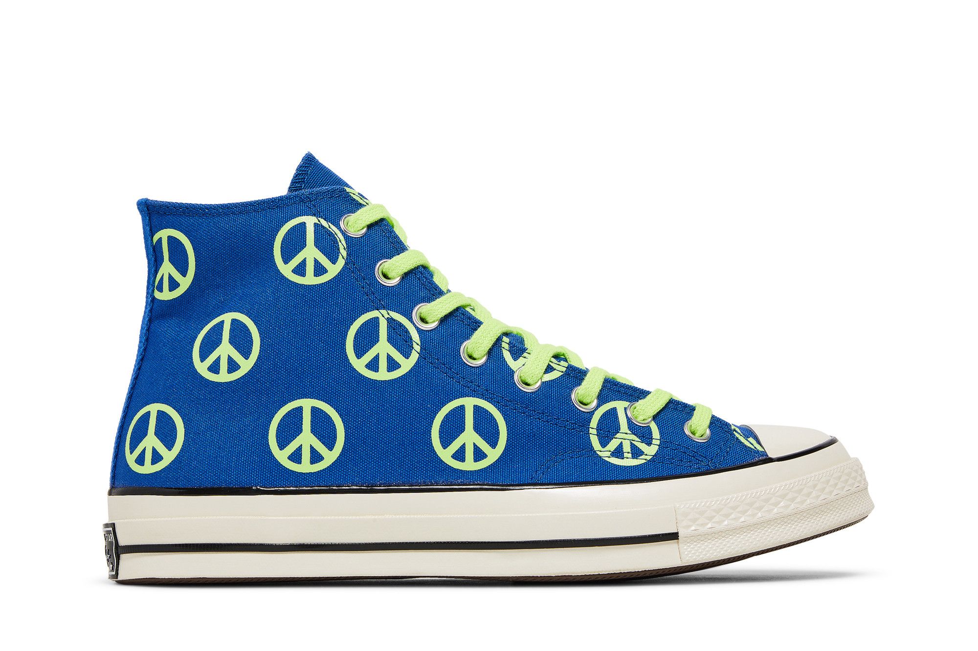 Buy Chuck 70 High Unleash Peace Royal Ghost Green 167913C GOAT