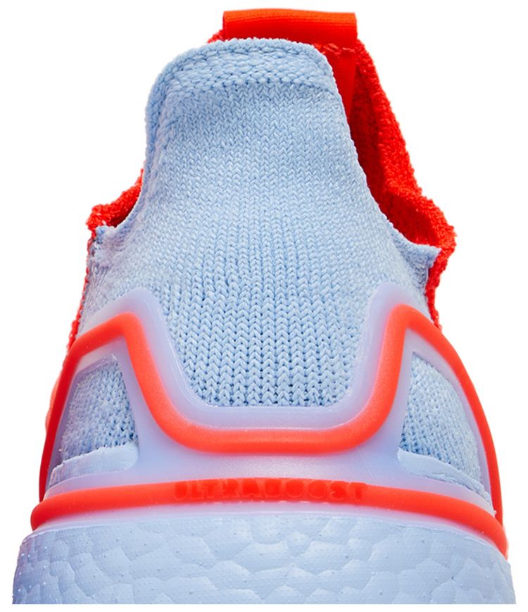 Adidas UltraBoost 19 Solar Red Glow Blue