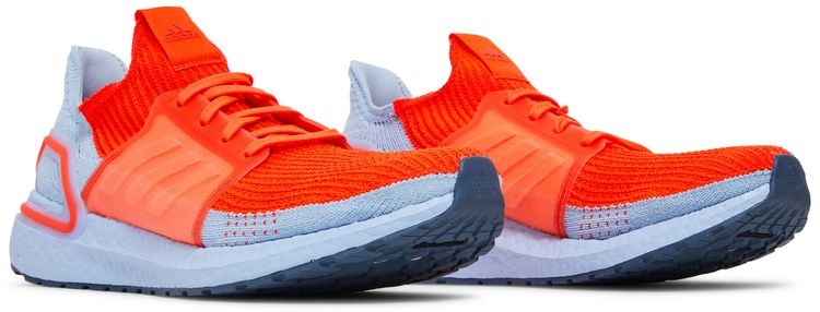 Adidas UltraBoost 19 Solar Red Glow Blue