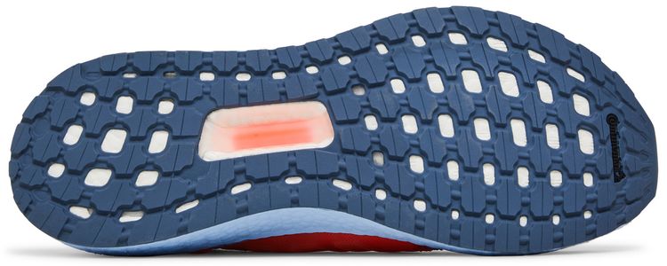 Adidas UltraBoost 19 Solar Red Glow Blue