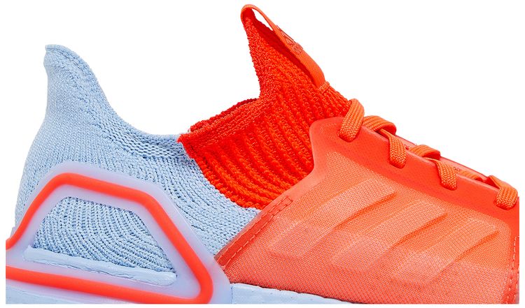 Adidas UltraBoost 19 Solar Red Glow Blue
