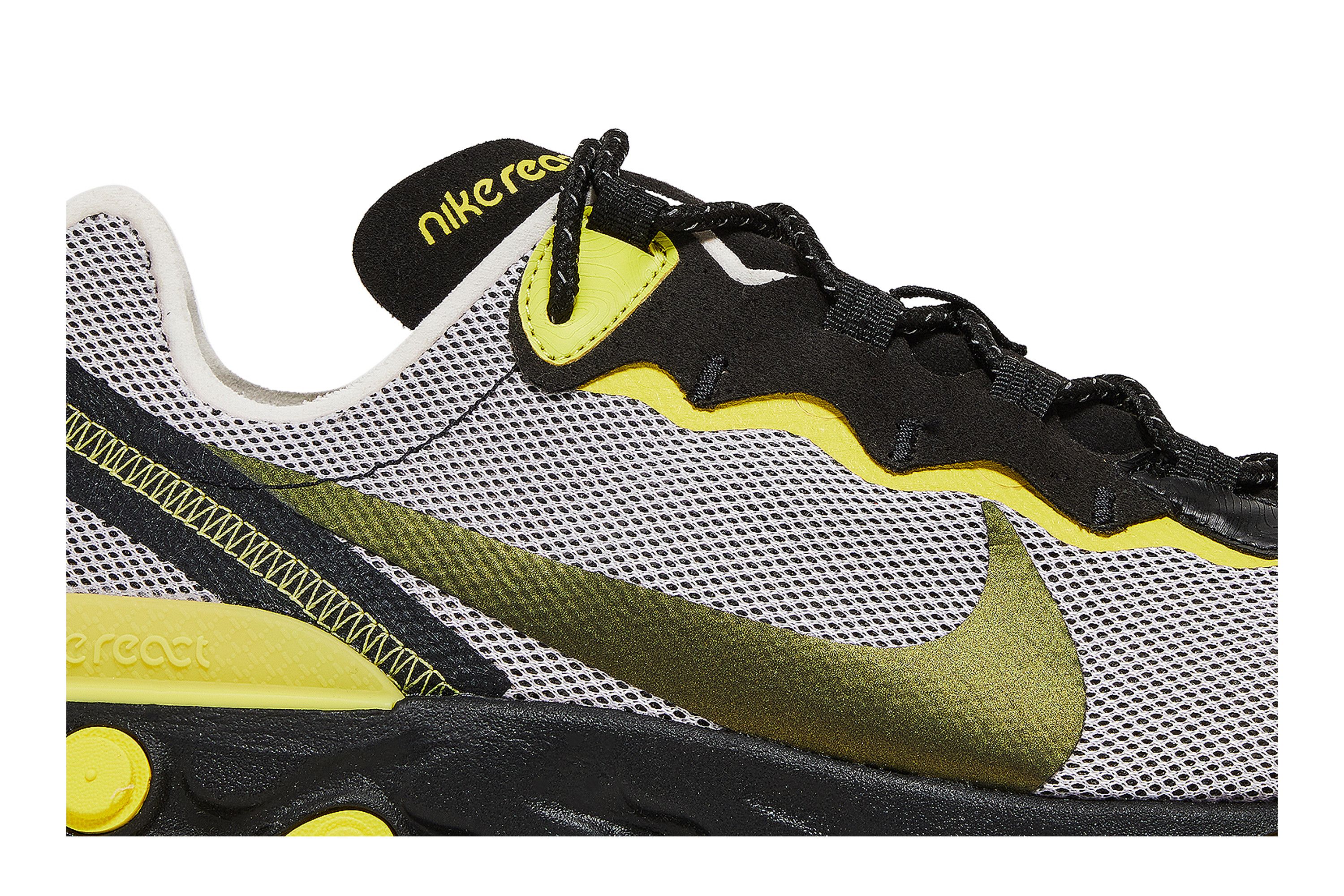 Nike react element 55 yellow cheap