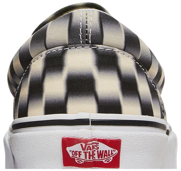 Vans Classic Slip On Blur Check