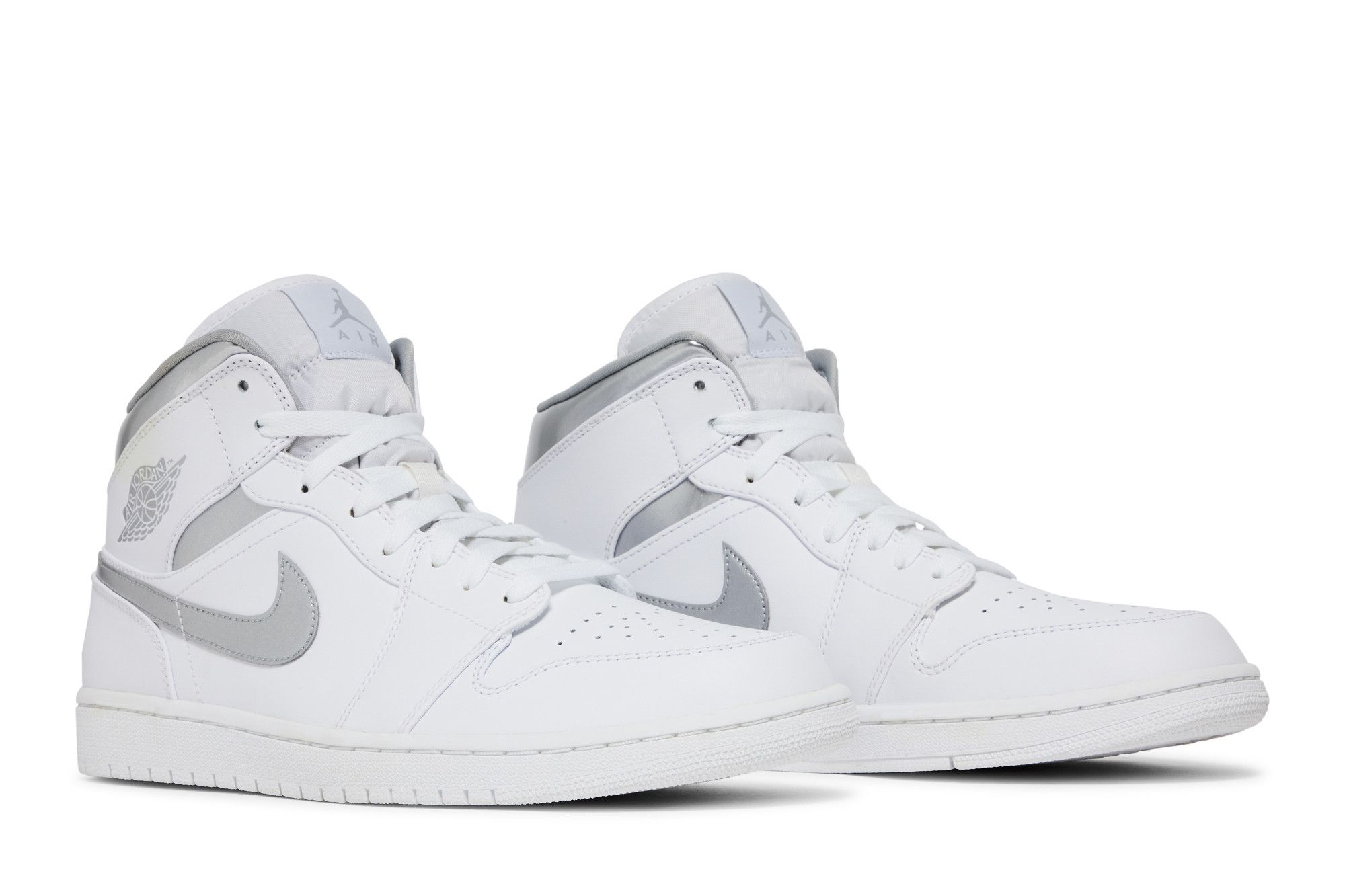 Jordan 1 mid pure platinum metallic silver shop